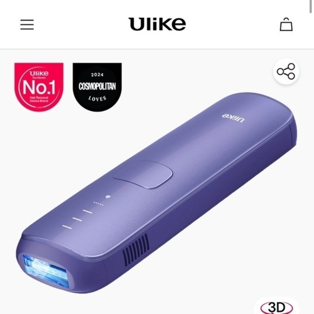Ulike Air3 Purple Hair Removal Device